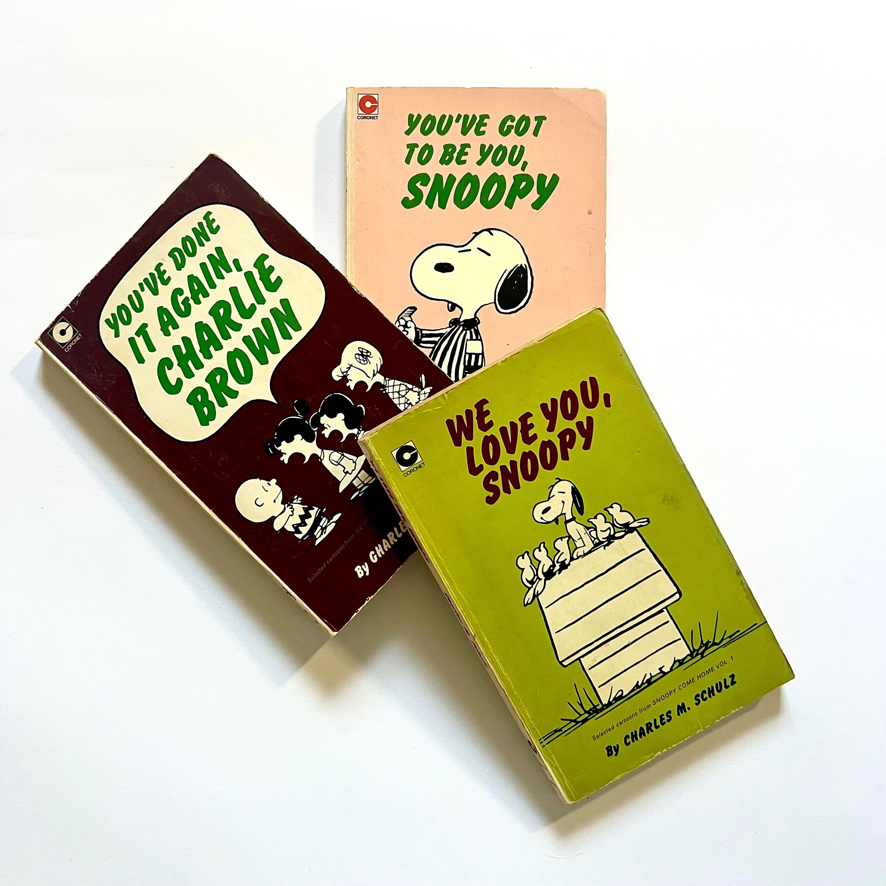 Vintage Snoopy Books