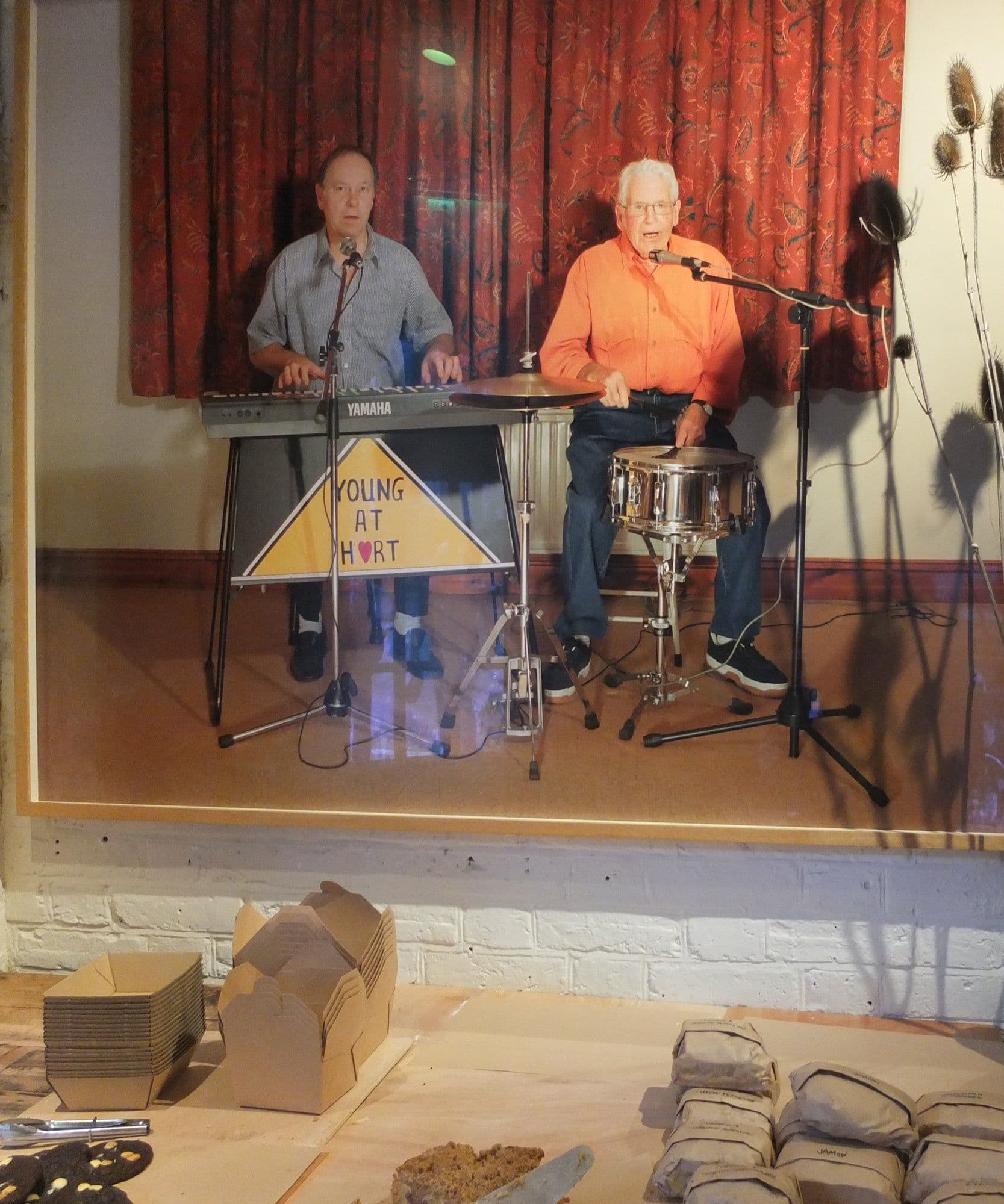The Old Boys an photograph by artist Dan Burn Forti hanging in Jolene Bakery Redchurch Street