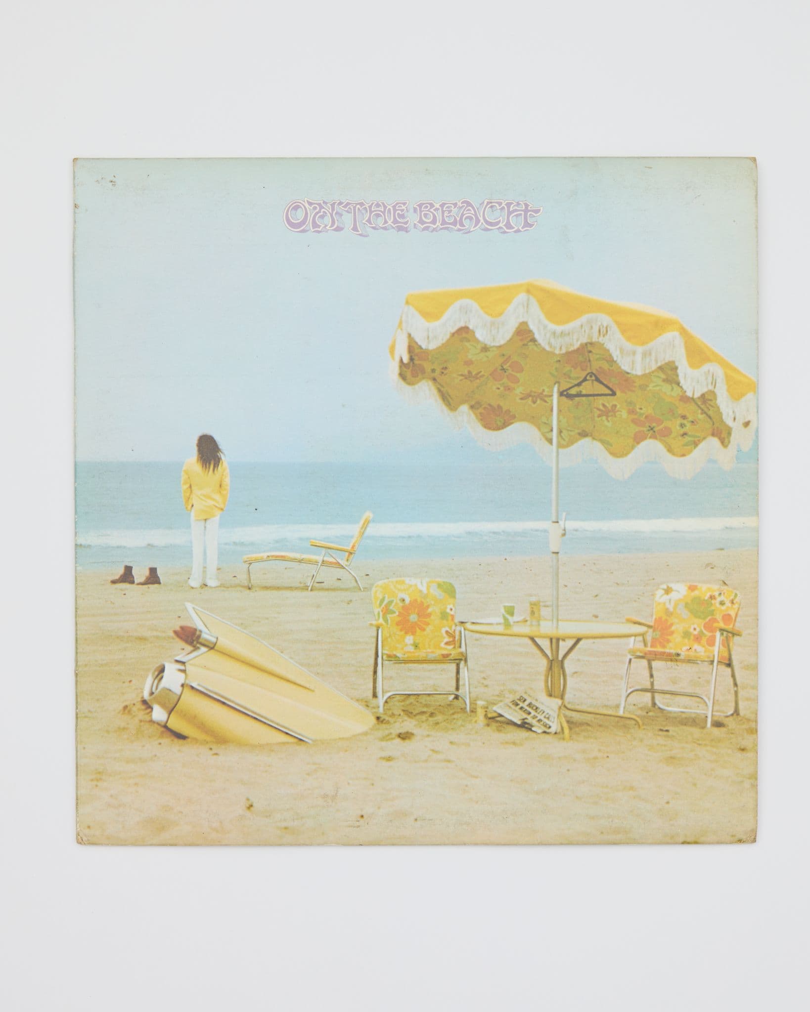 Jolene bakery vintage vinyl record neil young on the beach