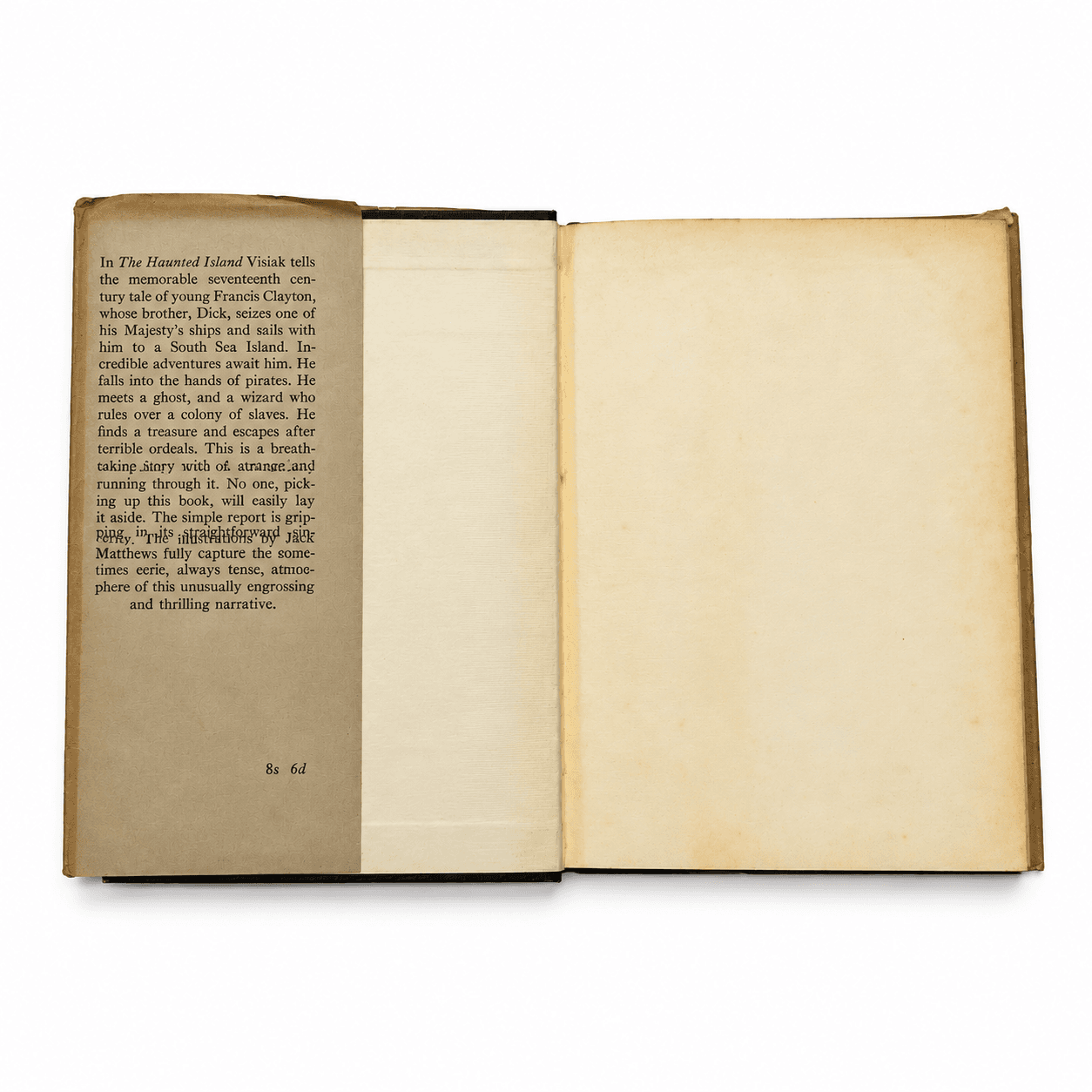 The haunted island book
