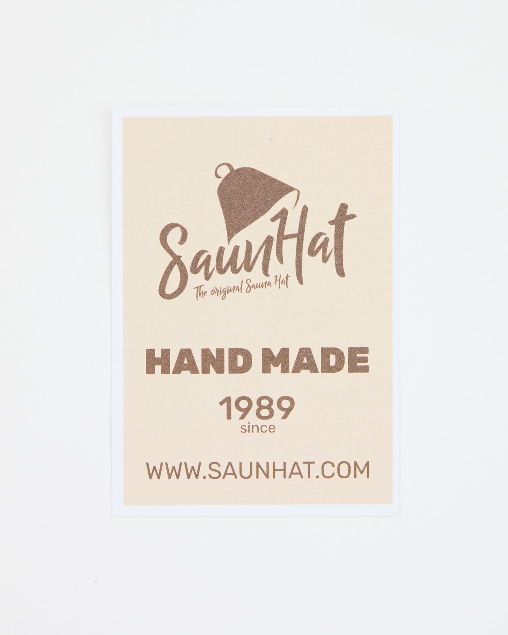 The Jolene sauna hat available from the Jolene Bakery