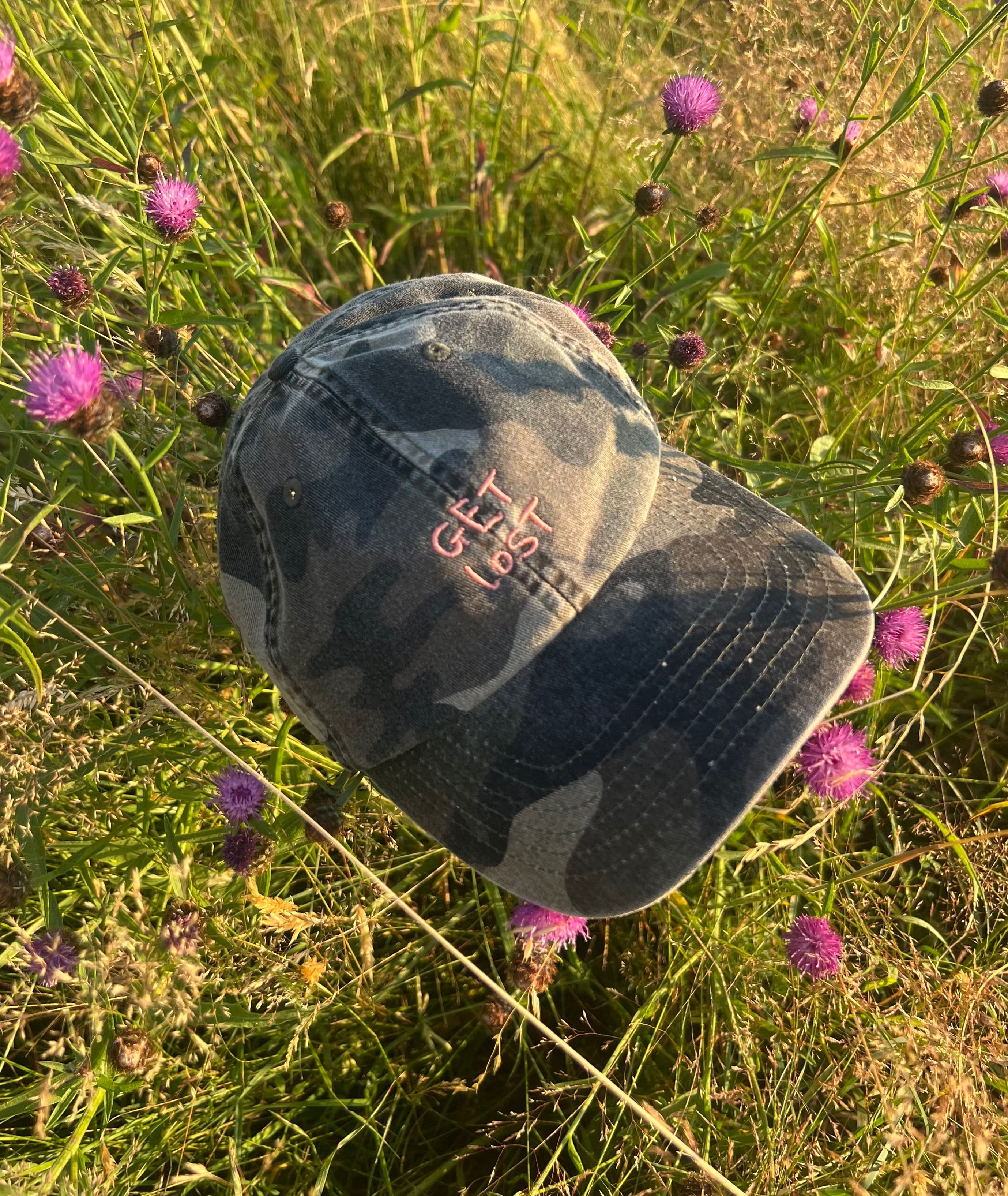 Get Lost Camo Cap