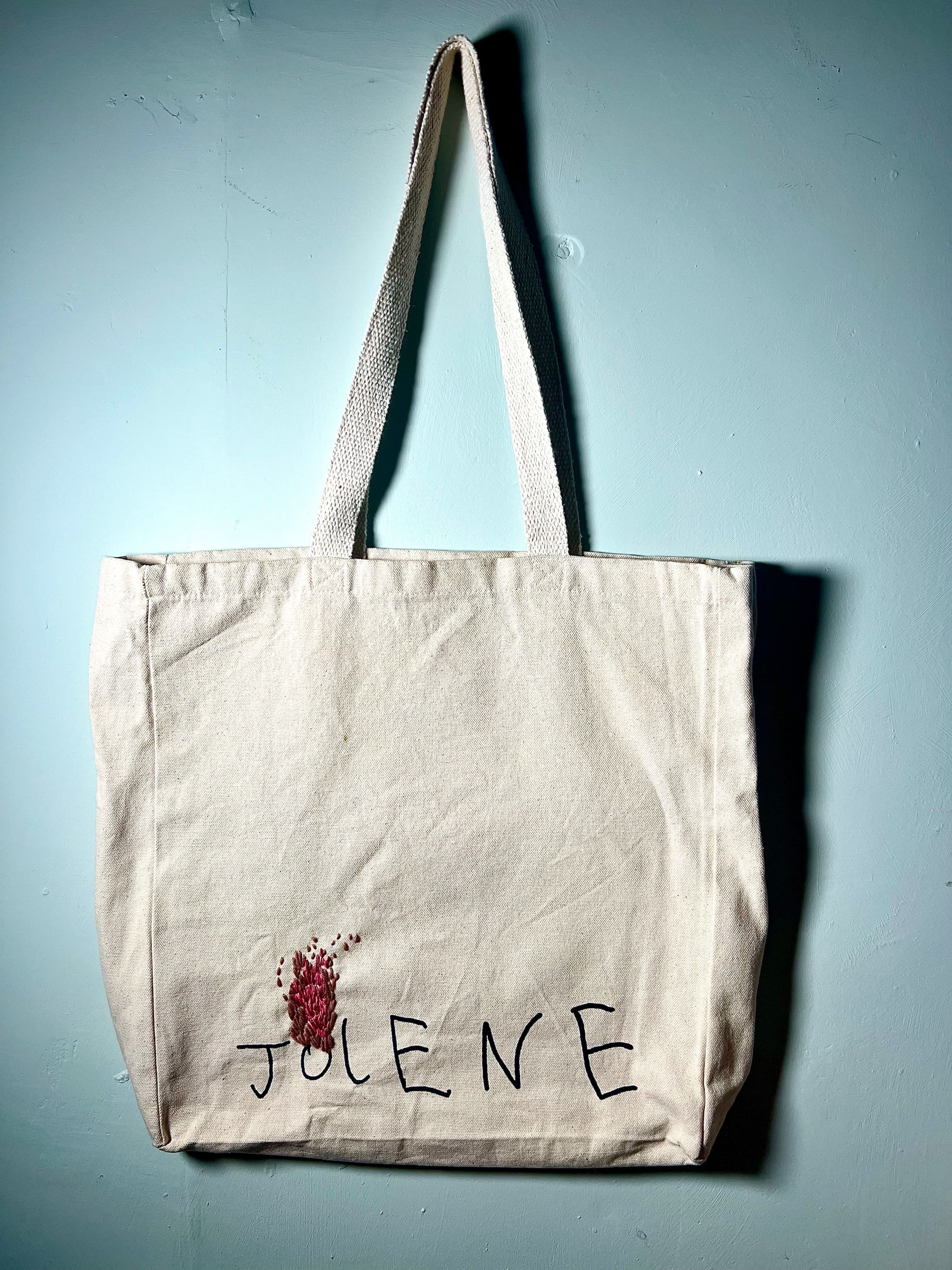 Jolene embroidered Tote