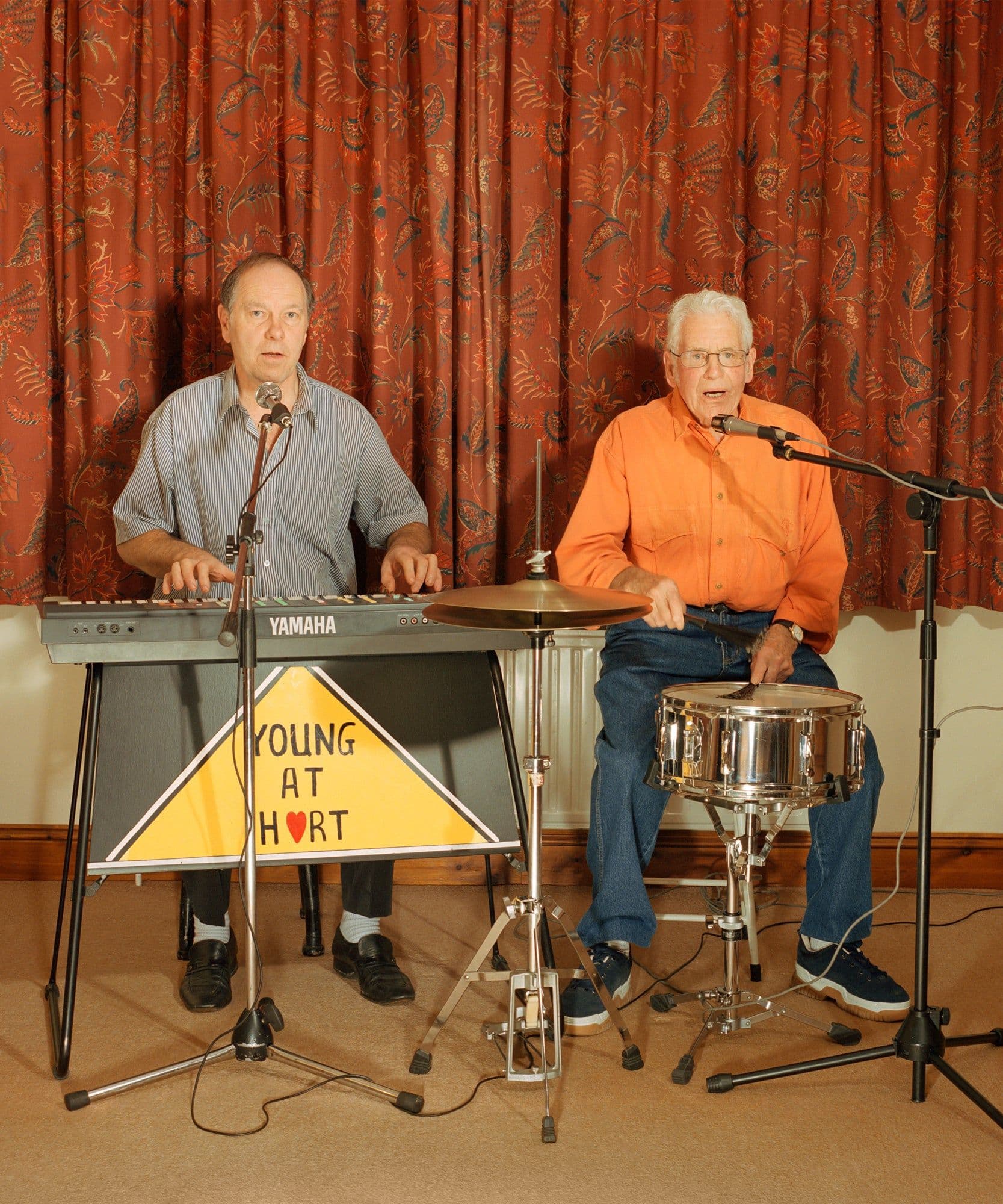 The Old Boys an photograph by artist Dan Burn Forti hanging in Jolene Bakery Redchurch Street