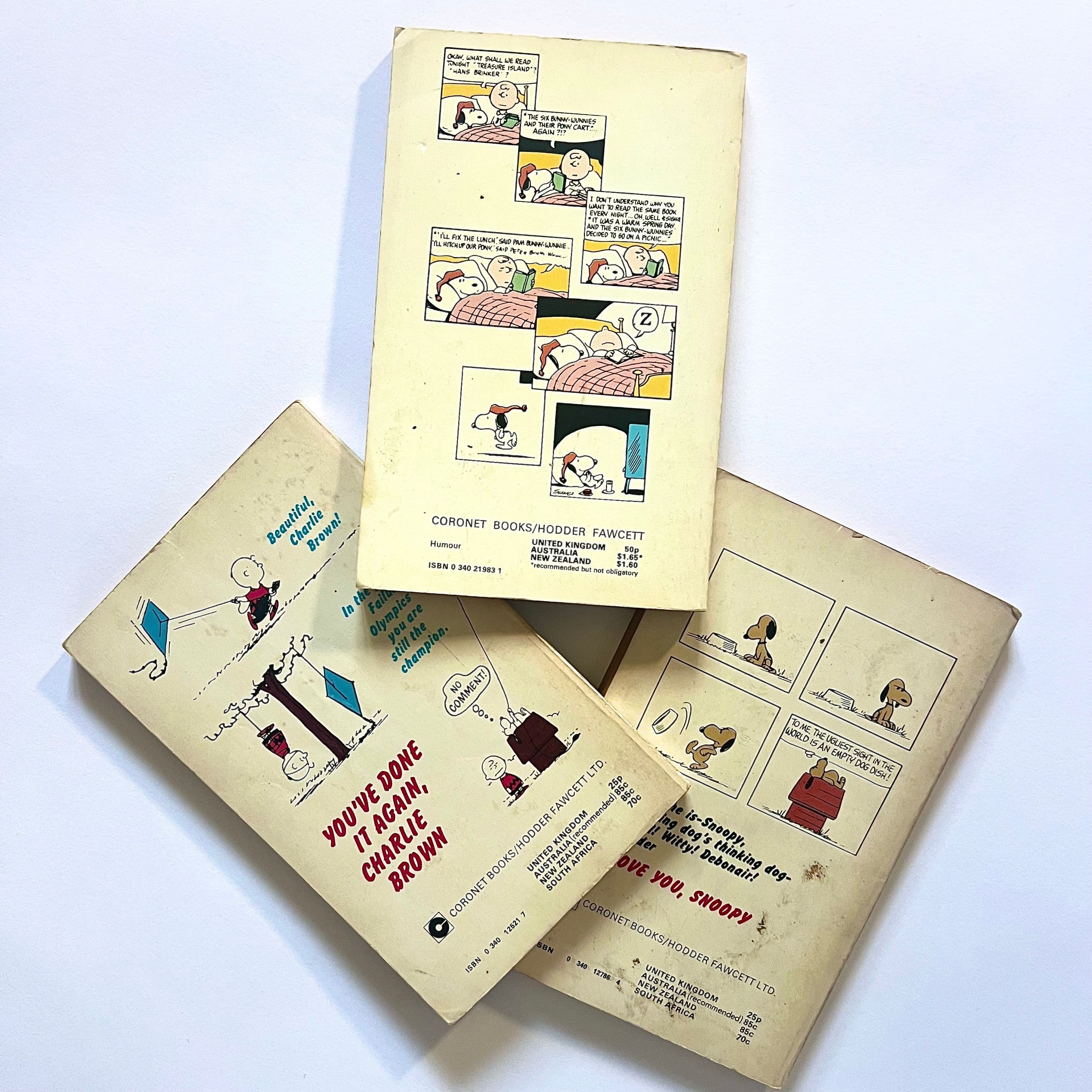 Vintage Snoopy Books