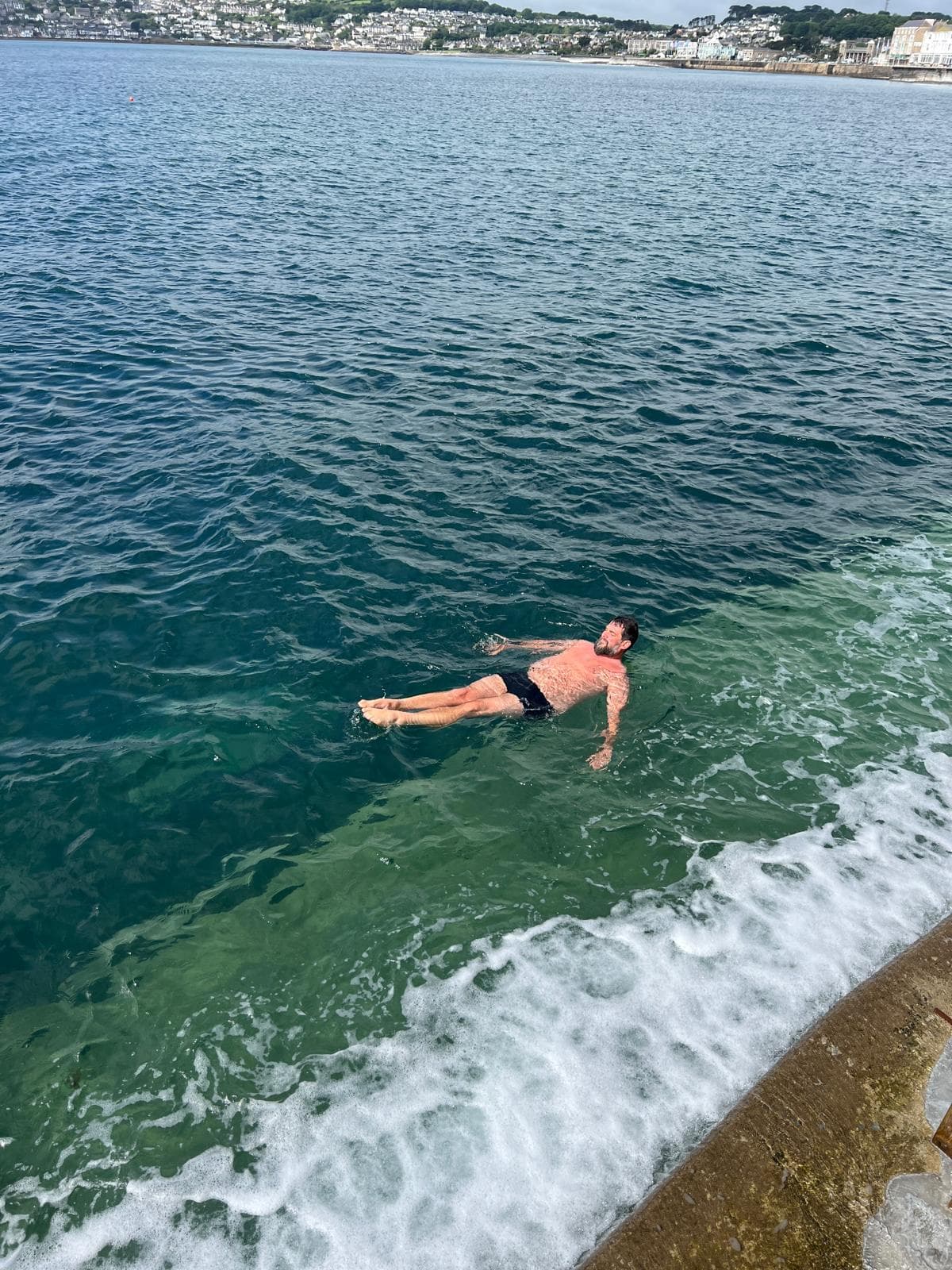 Jolene taking the plunge