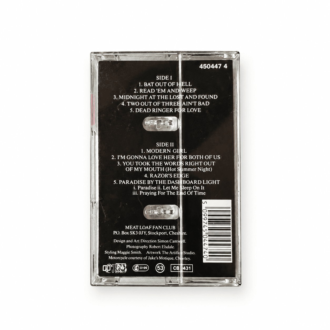 Meat Loaf Cassette
