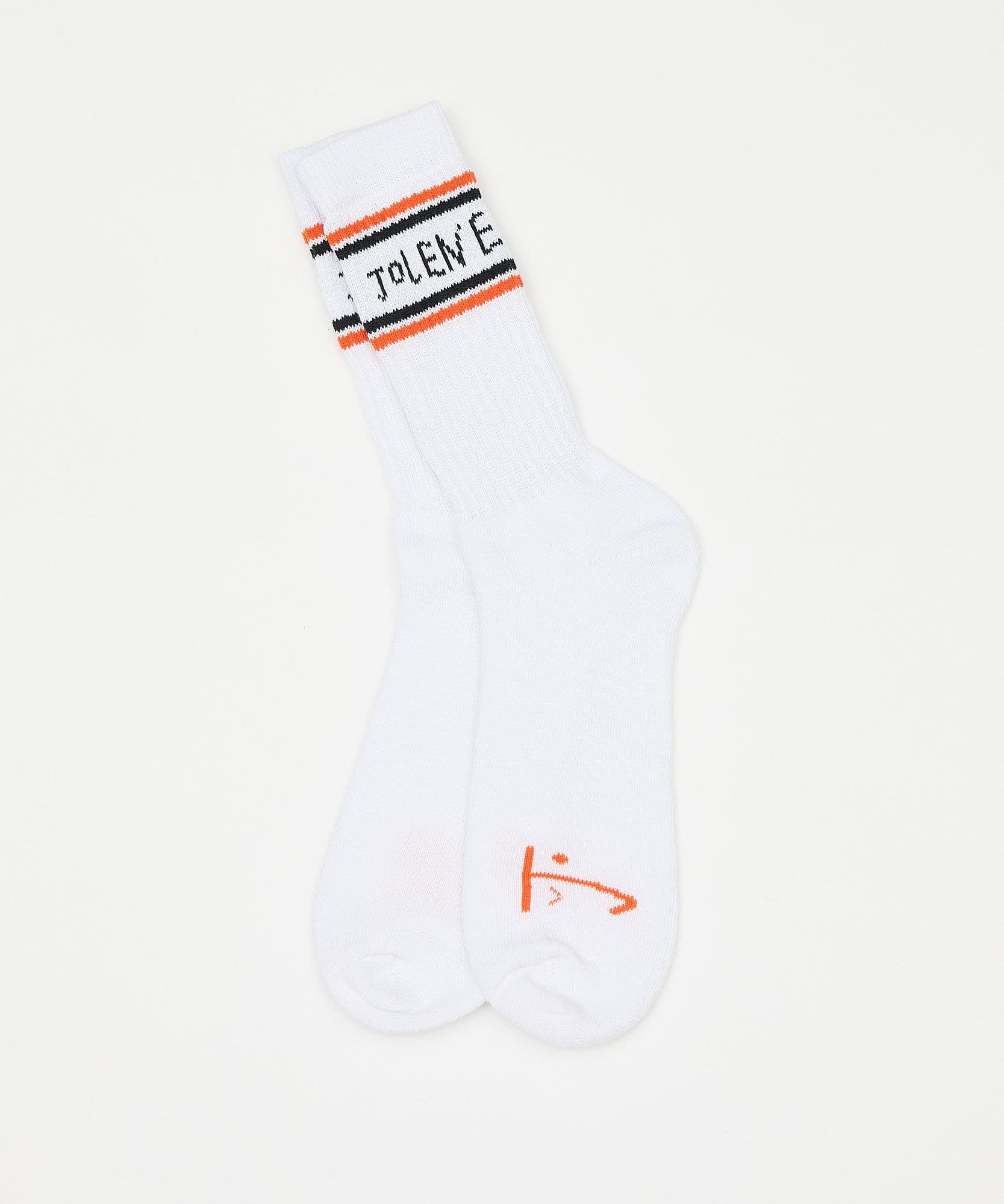 The Jolene bakery J socks on a white background