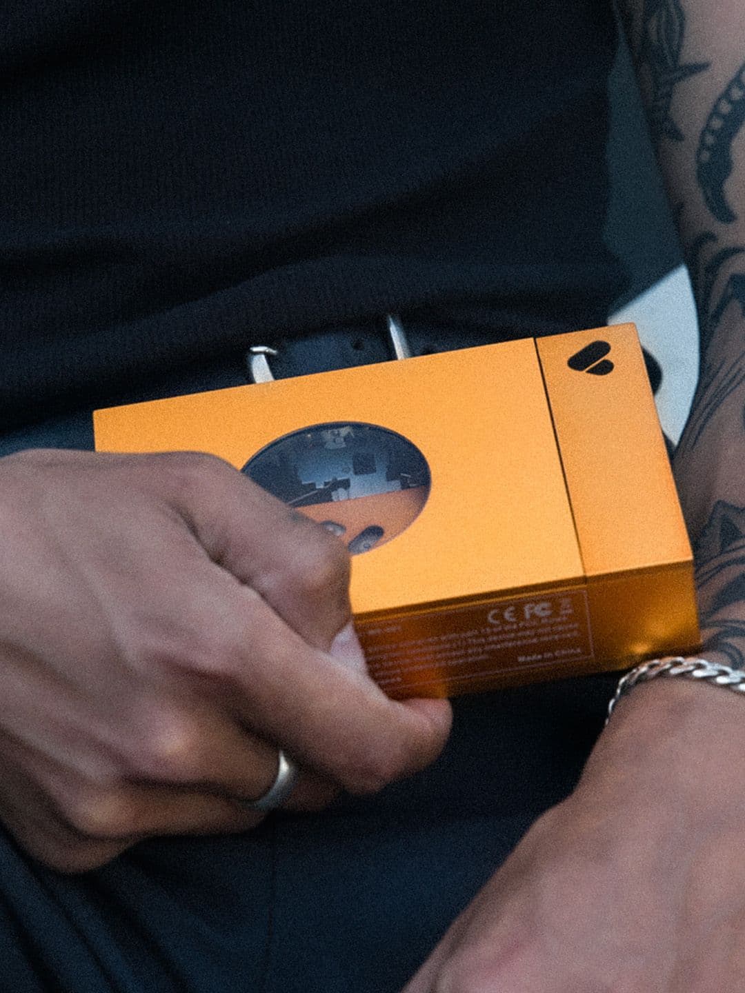 We are rewind cassette player