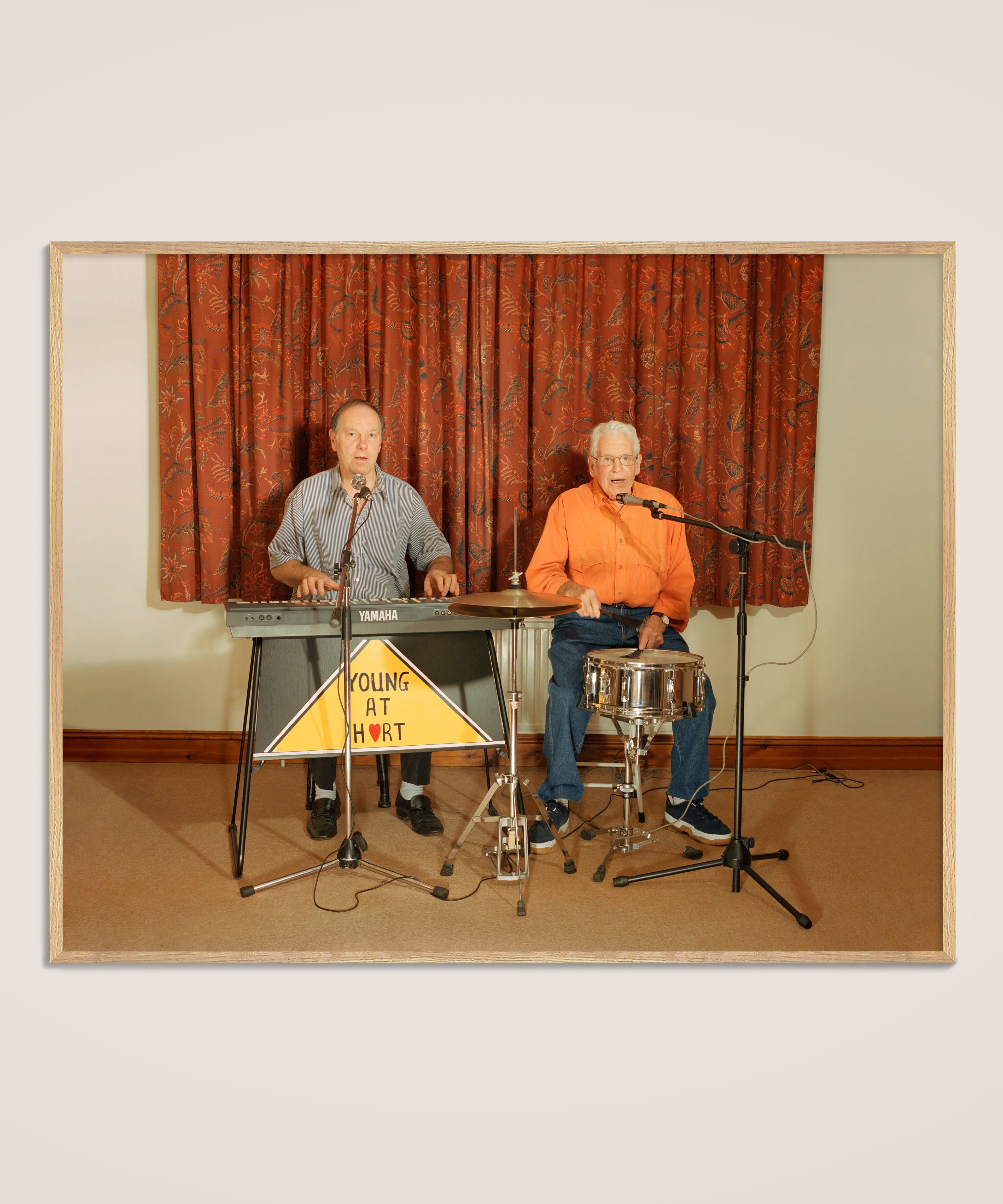 The Old Boys an photograph by artist Dan Burn Forti hanging in Jolene Bakery Redchurch Street