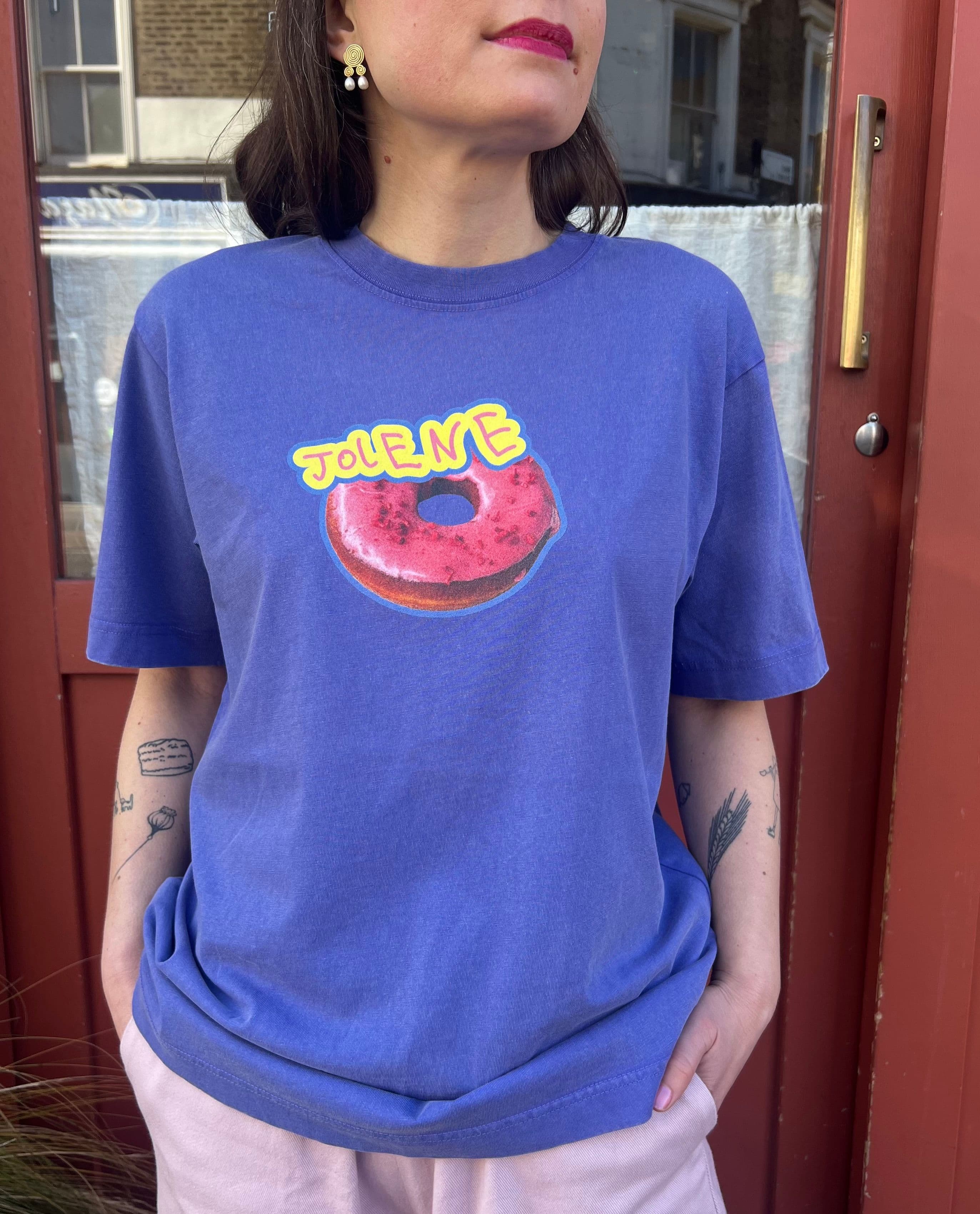 Jolene Bakery London pink doughnut tee shirt