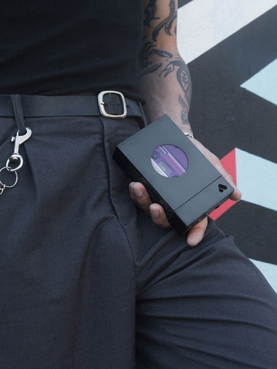 We are rewind cassette player