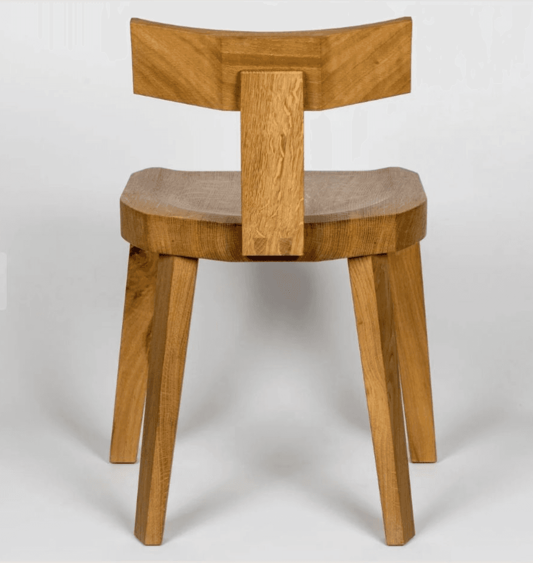 Oak dining chair